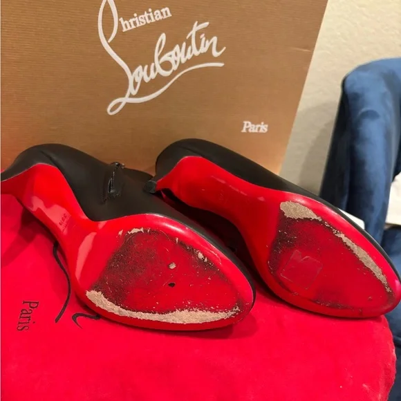 Christian Louboutin Belle 85 Calf Ankle boots - Picture 4 of 16